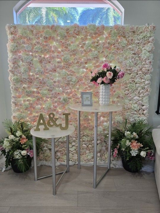 Gorgeous Wedding/ Event/baby Shower Wall