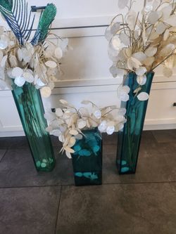 Glass vases