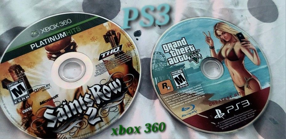 Xbox 360 And PS3 Games