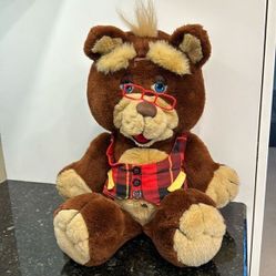 Vintage 1985 Lewis Galoob Talking Smarty Bear - The Lovable Answer Bear Untested 
