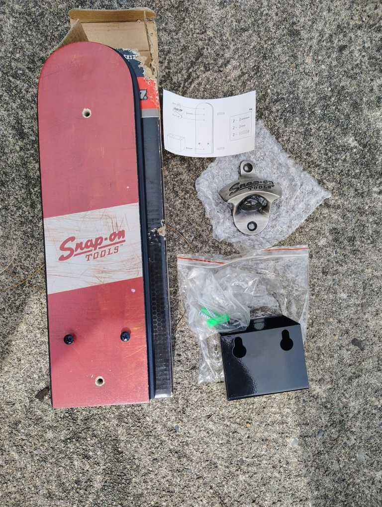 Snap On Wall Mount Bottle Opener 