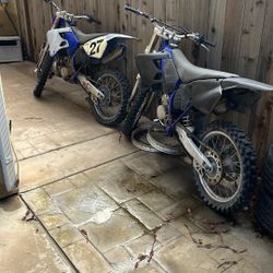 yz 125 and yz 250 both 2 stroke