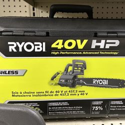 RYOBI 40V HP BRUSHLESS 18” CHAINSAW