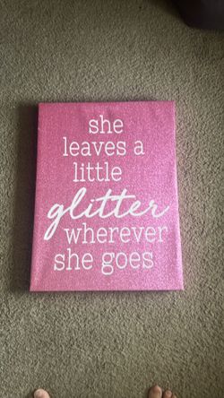 Girls wall decor