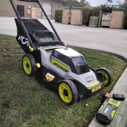 Ryobi 40V HP  Brushless Self-Propelled Lawn Mower 20" with Battery 4Ah and Charger Included 