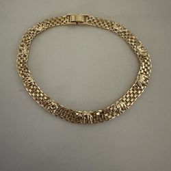 Gold Plated Anklet Bracelet