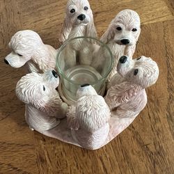 Sandicast Cocker Spaniel Candle Holder