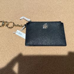 Tory Burch Emerson Case Key Ring ID Insert - Black
