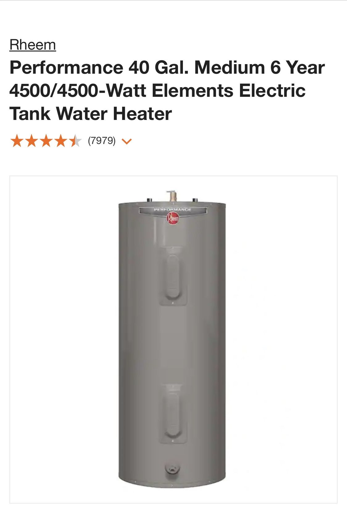 Water Heater