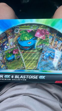 Venusaur and blastoise premium collection box