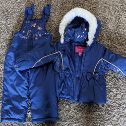 3T Girls Snowsuit