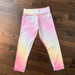 Reebok Girls Unicorn Rainbow Tights Leggings Pants Size 7