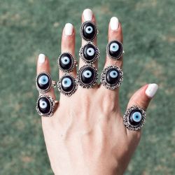 Evil Eye Rings