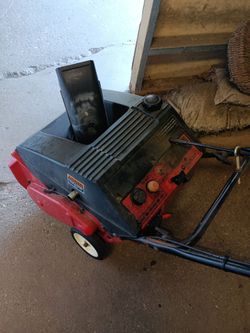 Snowblower needs carb work