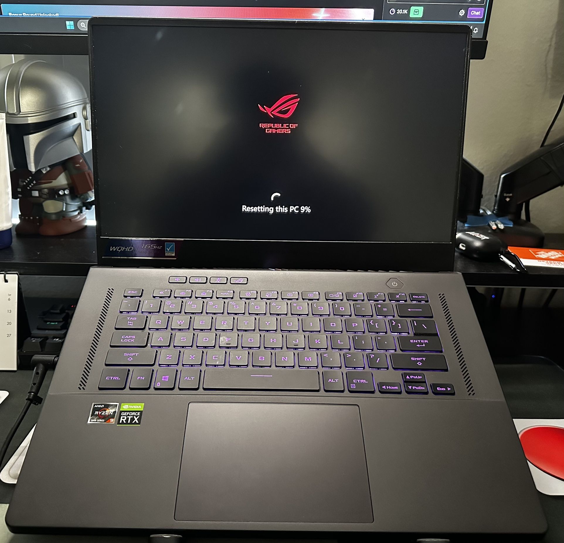 ASUS ROG Zephyrus 15.6 QHD Gaming Laptop