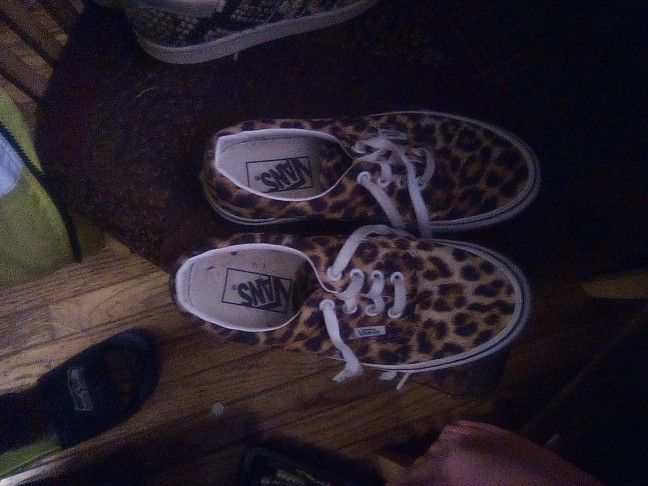 Animal Print Vans