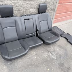 Ram Sport Black Leather REAR ONLY Seats OEM