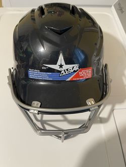 Used Kids All Star Baseball / Softball Helmet with Facemask