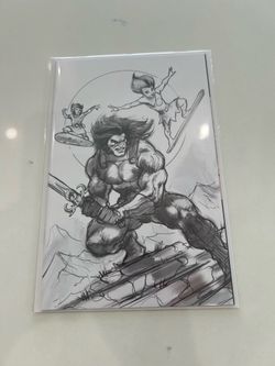 Thundercats #7 Cvr W Parrillo 1:10 B&W Virgin Variant (Dynamite, 2024) NM