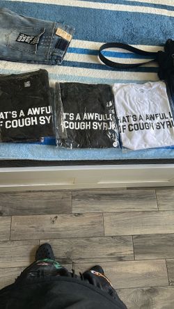 cough syrup tees