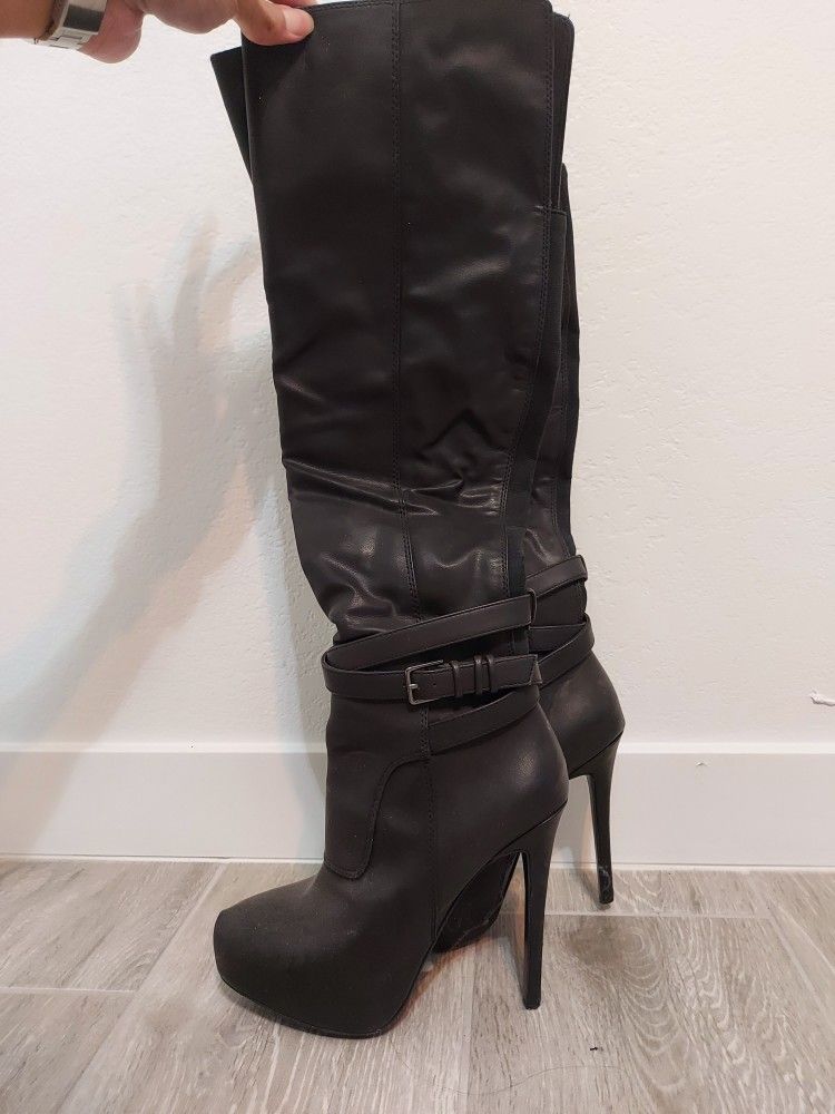 Aldo Knee High Boots 6.5m