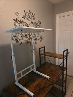 Desk and table used. Like new.