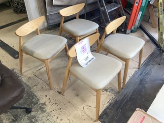 New Set of 4 Dining Chairs, by: CHRISTOPHER KNIGHT HOME