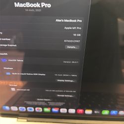2021 MacBook Pro 1TB