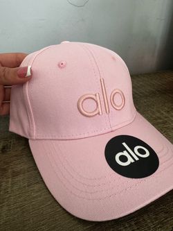Alo Yoga Pink Baseball Cap