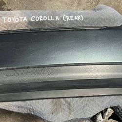 2014-19 Toyota Corolla (Rear Bumper)