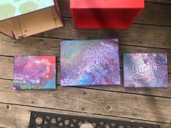 Acrylic paintings on Canvas