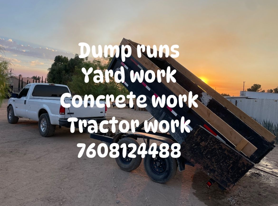 Dump Run Tractor