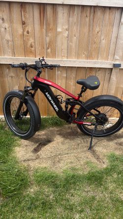 Mokwheel Obsidian Full-Suspension Fat Tire E-Bike – Excellent Condition