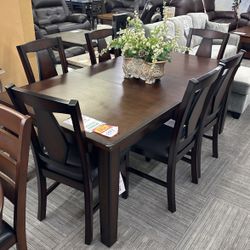 Big Dining Table Set 