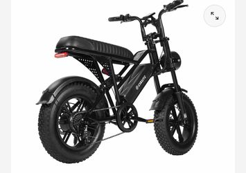 ⚡ Adult Electric Bike – Up to 35 MPH – Like New! ⚡  🔥 Powerful electric bike with aggressive fat-tire design. Perfect for commuting, beach rides, tra