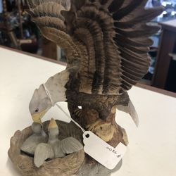 Rare Vintage AlbertePrice Eagles Nest Creation