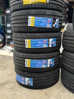 255/45/20 Lion Sport 4 New Tires Installed and balanced