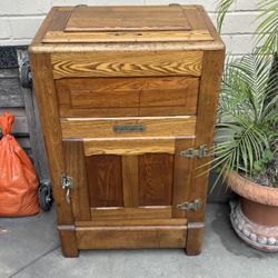 Antique icebox