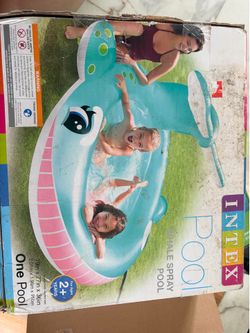 NEW Kiddie Whale Pool Inflatable