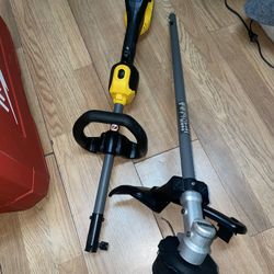 DEWALT 60V MAX Brushless Cordless Battery Powered Attachment Capable String Trimmer (Tool Only)