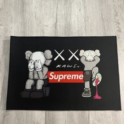 Kaws Supreme Rug 3FTx2FT Brand New 