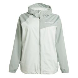 Adidas Terrex Multi Rain.rdy Rain Jacket (JD8375) Linen Green - Women 4X - NEW