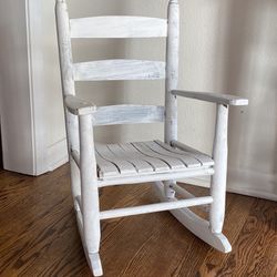 Wood rocking chair- for decoration only