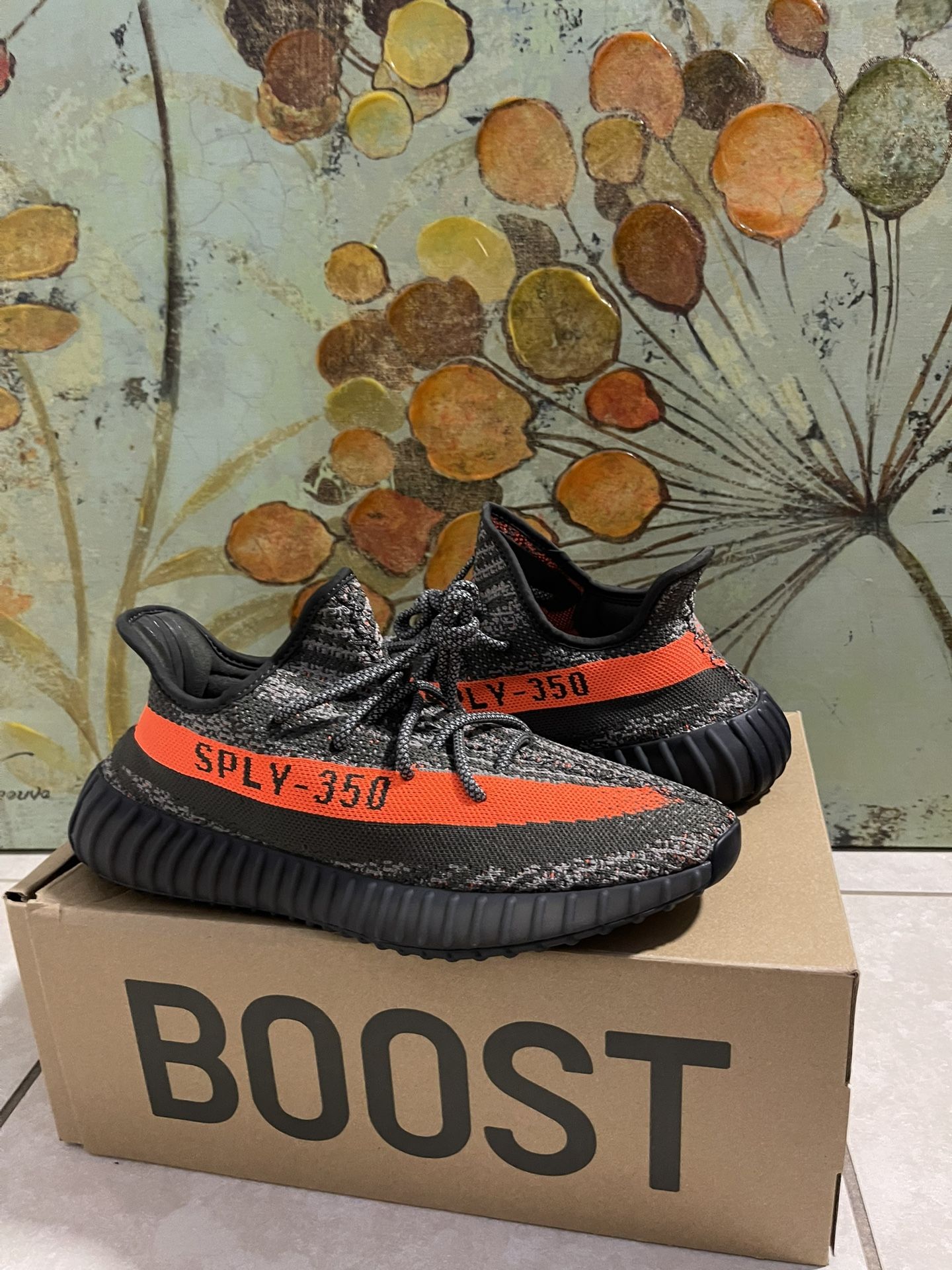 Adidas Yeezy Boost 350 V2 Carbon Beluga Size 9.5