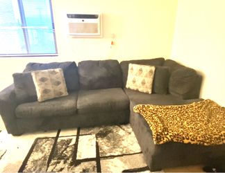 Black sectional