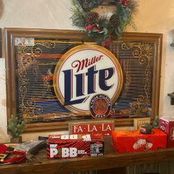 Miller Lite Bar Mirror