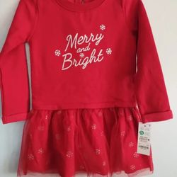 CARTER'S TODDLER RED DRESS SIZES 2Tand 3T.... CHECK OUT MY PAGE FOR MORE ITEMS