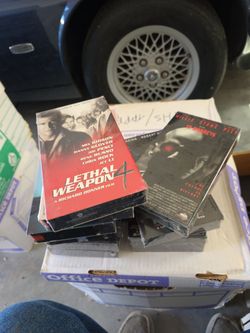 VHS Tapes Wrapped