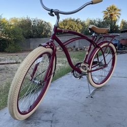 Men’s Beach Cruiser Bike (26’)