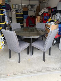 Table and chairs